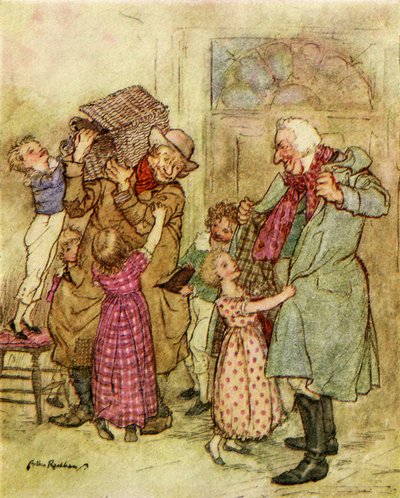 A Christmas Carol by Arthur Rackham